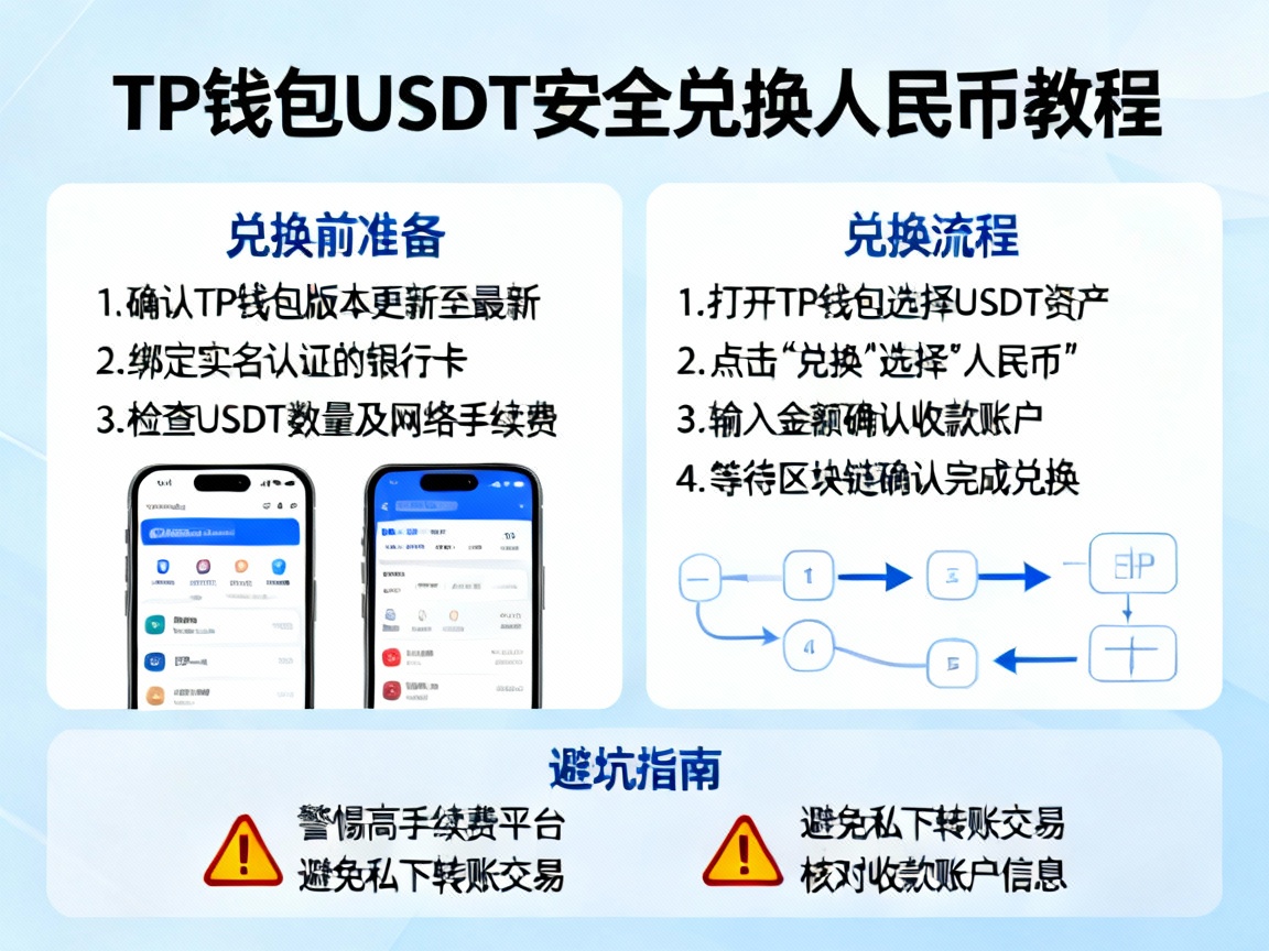 TP钱包里的USDT怎么安全兑换成人民币？保姆级教程+避坑指南来了！