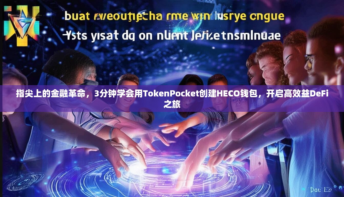 指尖上的金融革命，3分钟学会用TokenPocket创建HECO钱包，开启高效益DeFi之旅