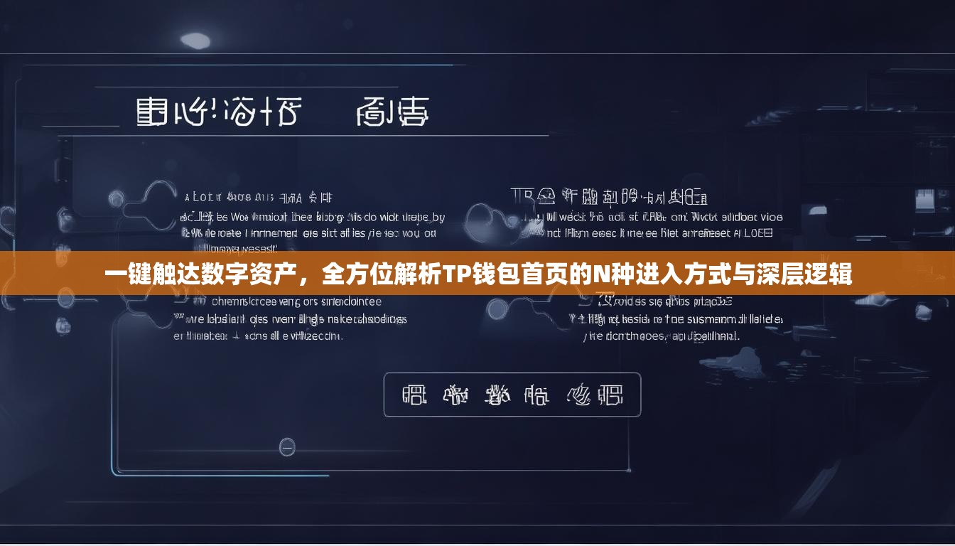 一键触达数字资产，全方位解析TP钱包首页的N种进入方式与深层逻辑