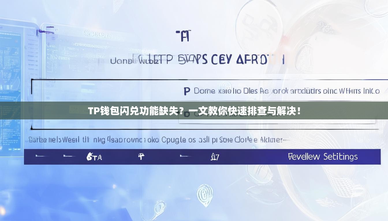 TP钱包闪兑功能缺失？一文教你快速排查与解决！