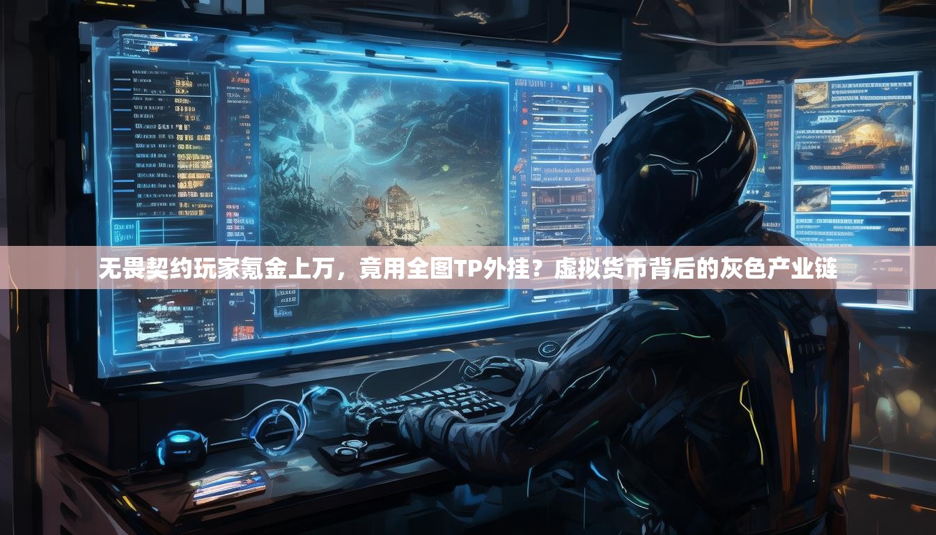 无畏契约玩家氪金上万，竟用全图TP外挂？虚拟货币背后的灰色产业链