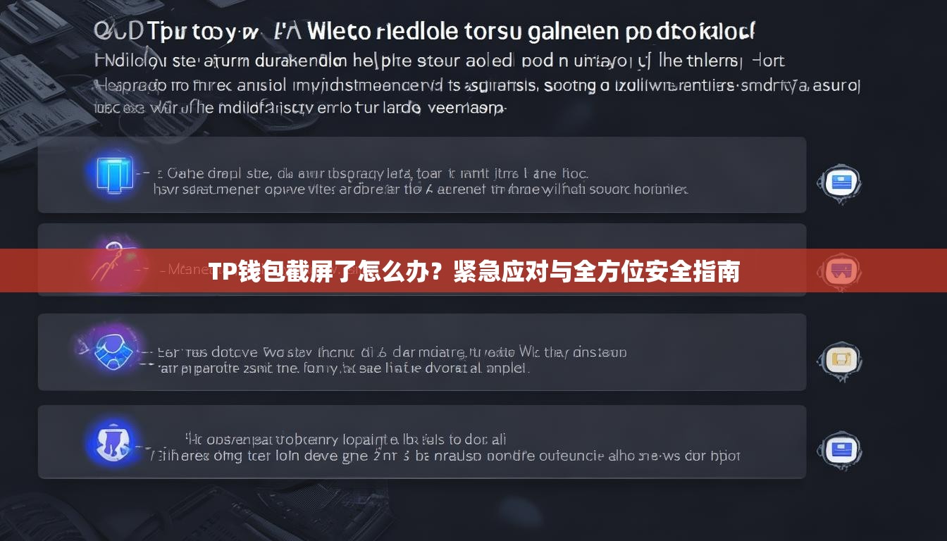 TP钱包截屏了怎么办？紧急应对与全方位安全指南