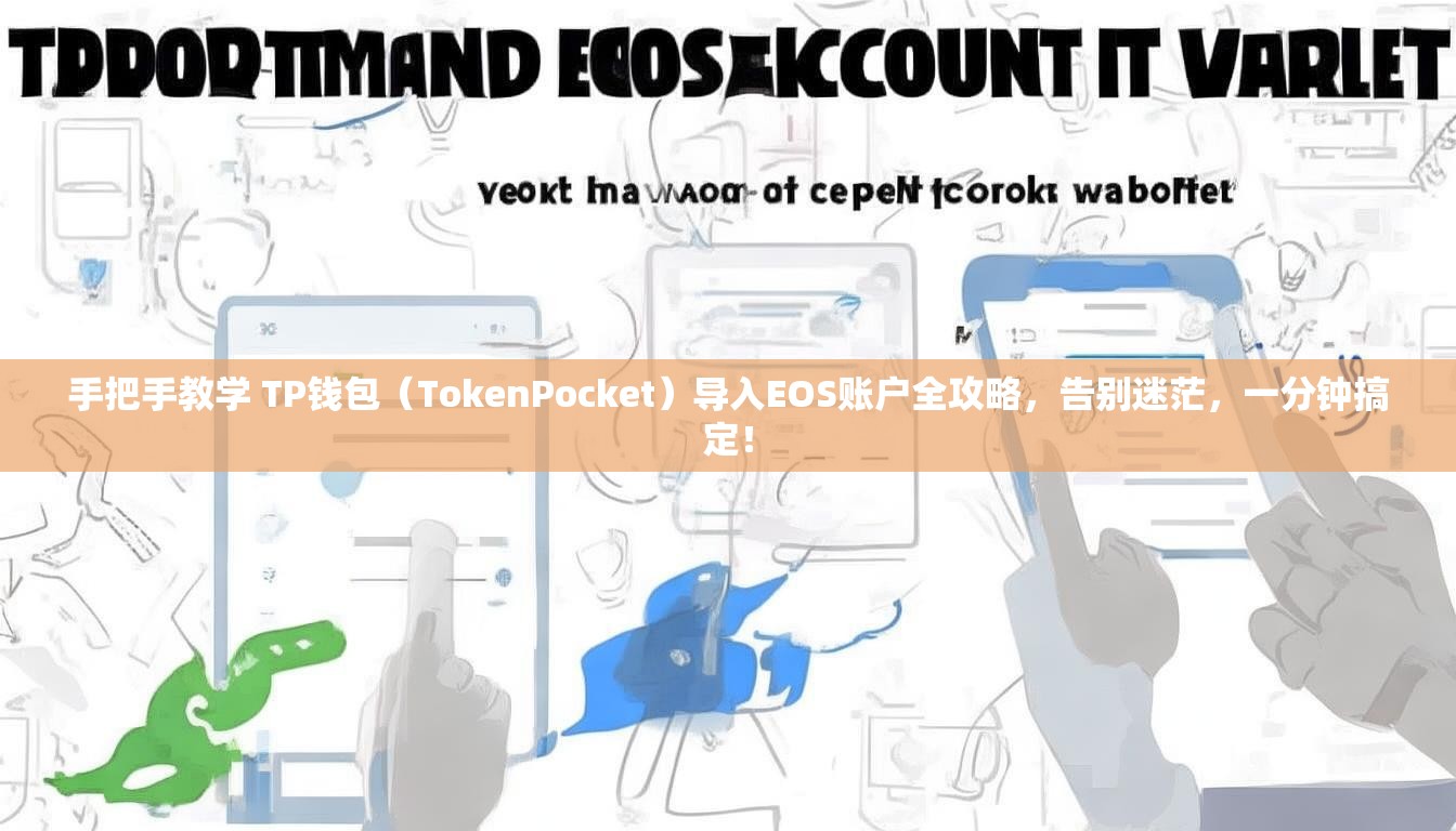 手把手教学 TP钱包（TokenPocket）导入EOS账户全攻略，告别迷茫，一分钟搞定！