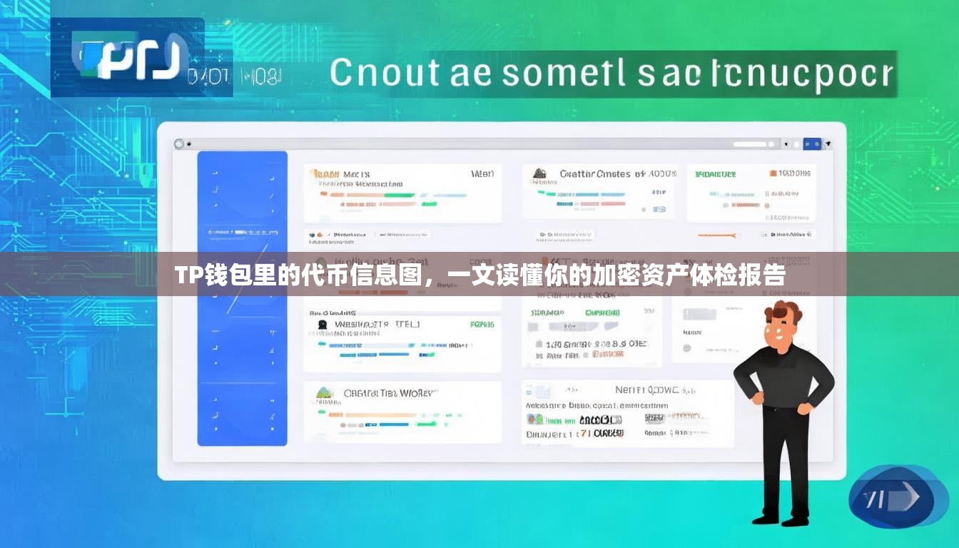 TP钱包里的代币信息图，一文读懂你的加密资产体检报告