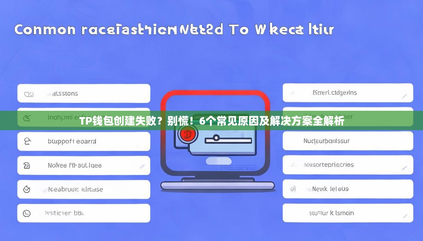 TP钱包创建失败？别慌！6个常见原因及解决方案全解析
