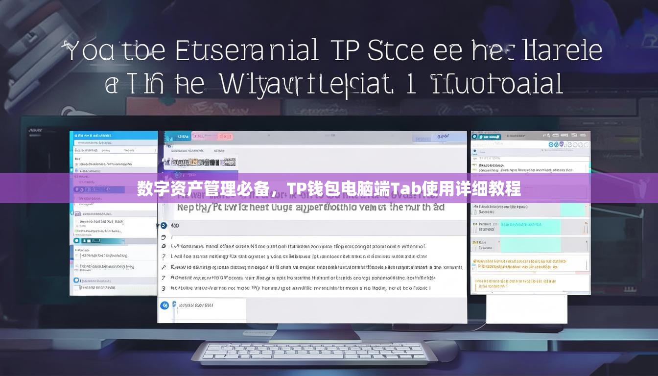 数字资产管理必备，TP钱包电脑端Tab使用详细教程