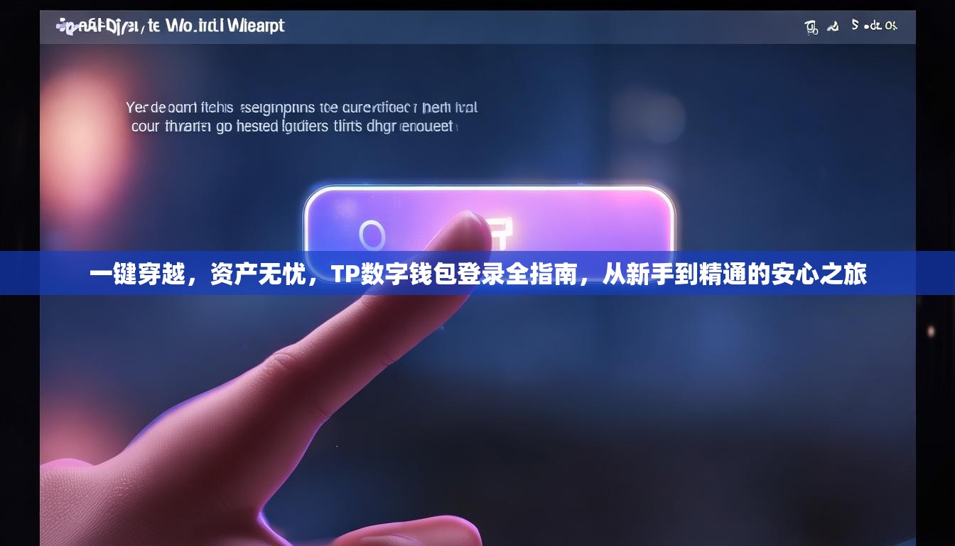 一键穿越，资产无忧，TP数字钱包登录全指南，从新手到精通的安心之旅
